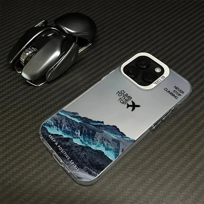 Coque de telephone Climb to the top  pour iPhone 17 air 16 15 Pro Max 14 13 12 11