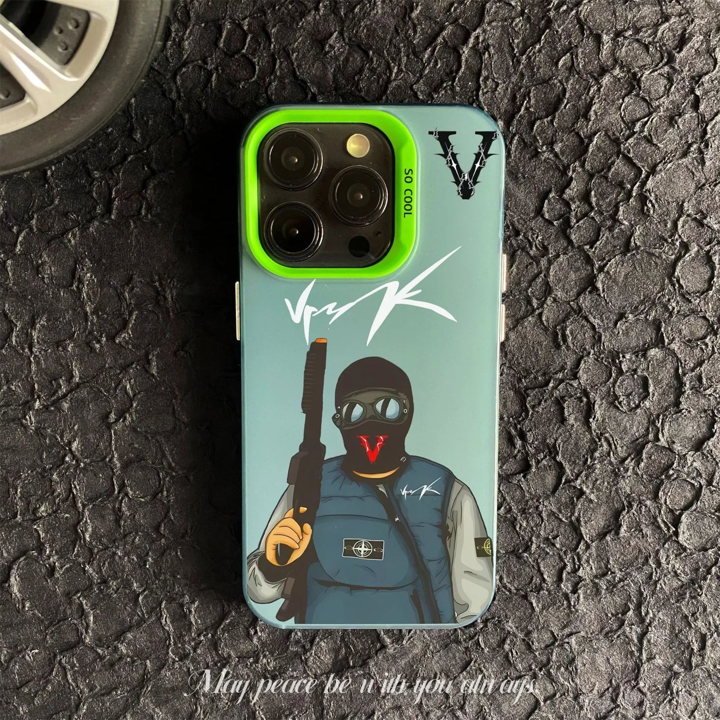 Coque de telephone Vrunk pour IPhone 7 8 Plus Xs Xr 11 12 13 Mini 14 15 16 Pro Max
