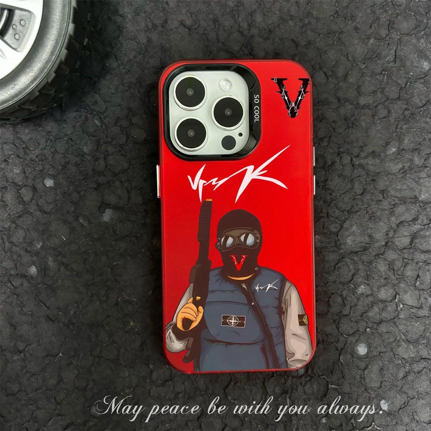 Coque de telephone Vrunk pour IPhone 7 8 Plus Xs Xr 11 12 13 Mini 14 15 16 Pro Max