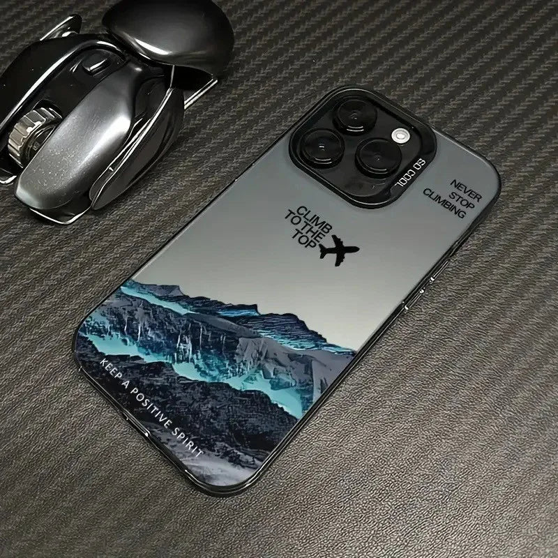 Coque de telephone Climb to the top  pour iPhone 17 air 16 15 Pro Max 14 13 12 11