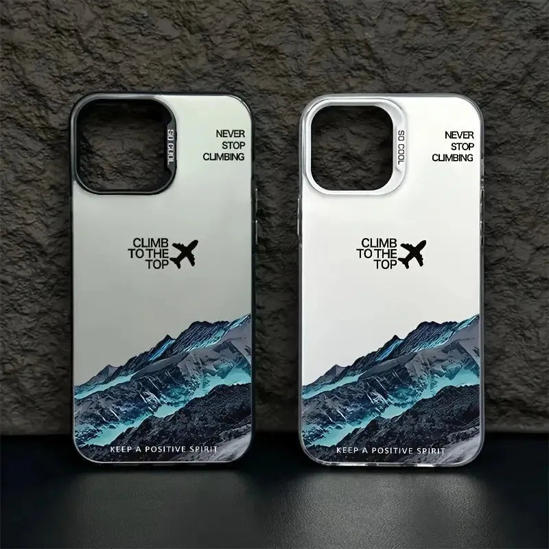 Coque de telephone Climb to the top  pour iPhone 17 air 16 15 Pro Max 14 13 12 11