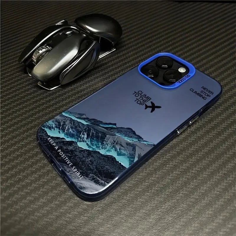 Coque de telephone Climb to the top  pour iPhone 17 air 16 15 Pro Max 14 13 12 11