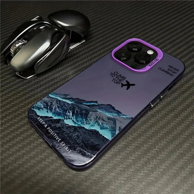 Coque de telephone Climb to the top  pour iPhone 17 air 16 15 Pro Max 14 13 12 11