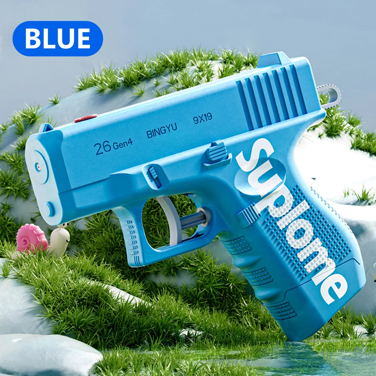 Pistolet à eau "prank" réversible et amusant – Image 7