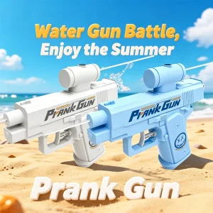 Pistolet à eau "prank" réversible et amusant