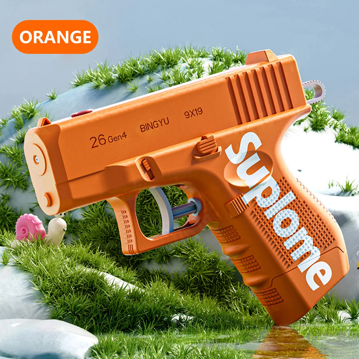 Pistolet à eau "prank" réversible et amusant – Image 9