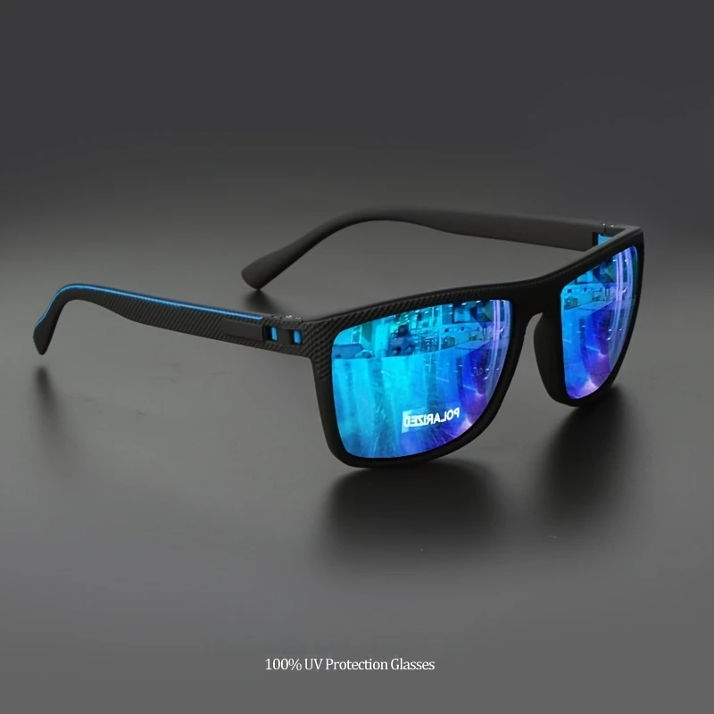 Lunettes de soleil polarisées à monture carrée – Image 11