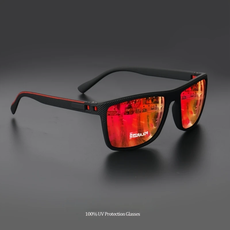 Lunettes de soleil polarisées à monture carrée – Image 8