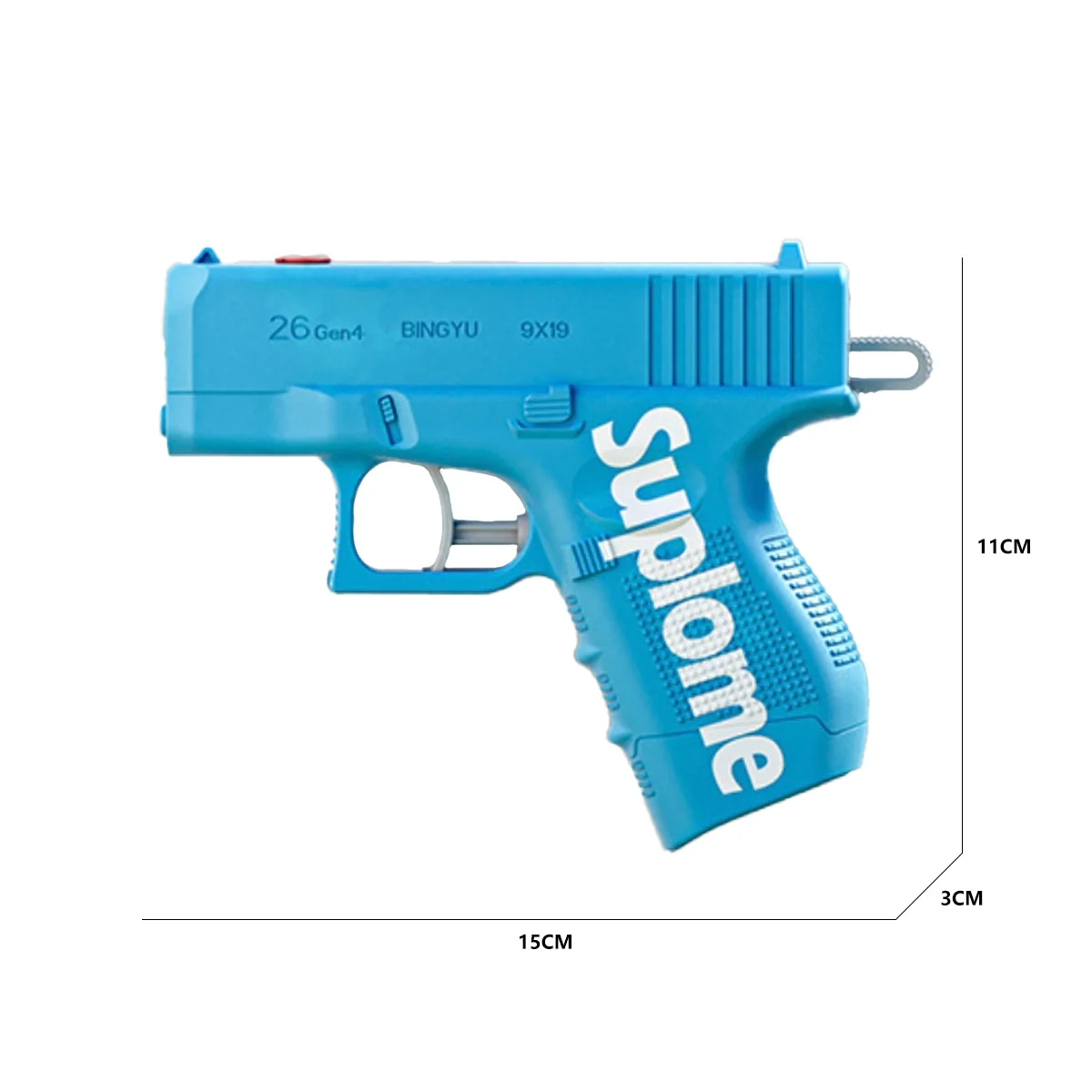 Pistolet à eau "prank" réversible et amusant – Image 6