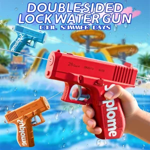 Pistolet à eau "prank" réversible et amusant