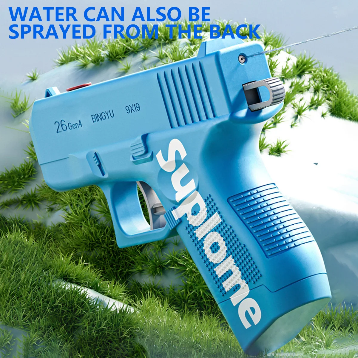 Pistolet à eau "prank" réversible et amusant – Image 5