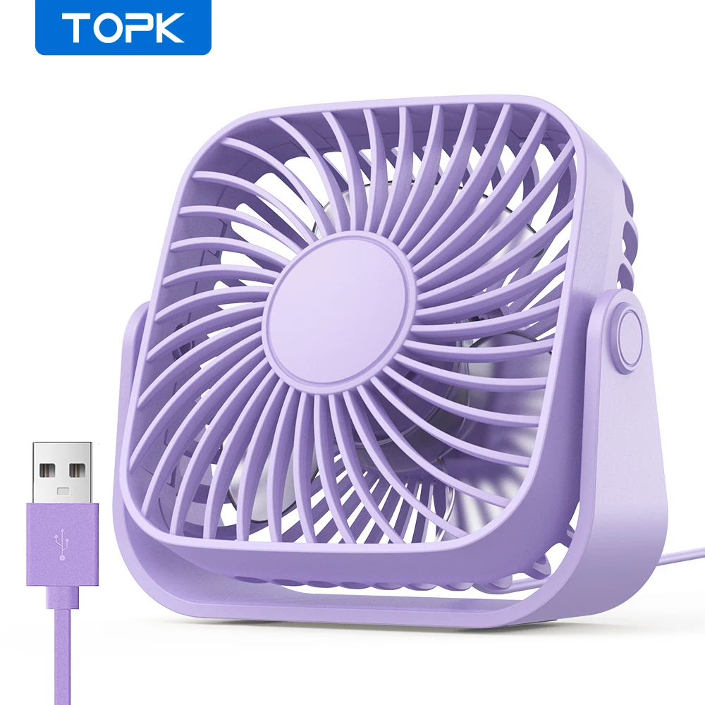 ventilateur portable USB silencieux a 3 vitesses – Image 7