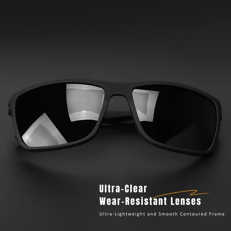 Lunettes de soleil polarisées à monture carrée – Image 4